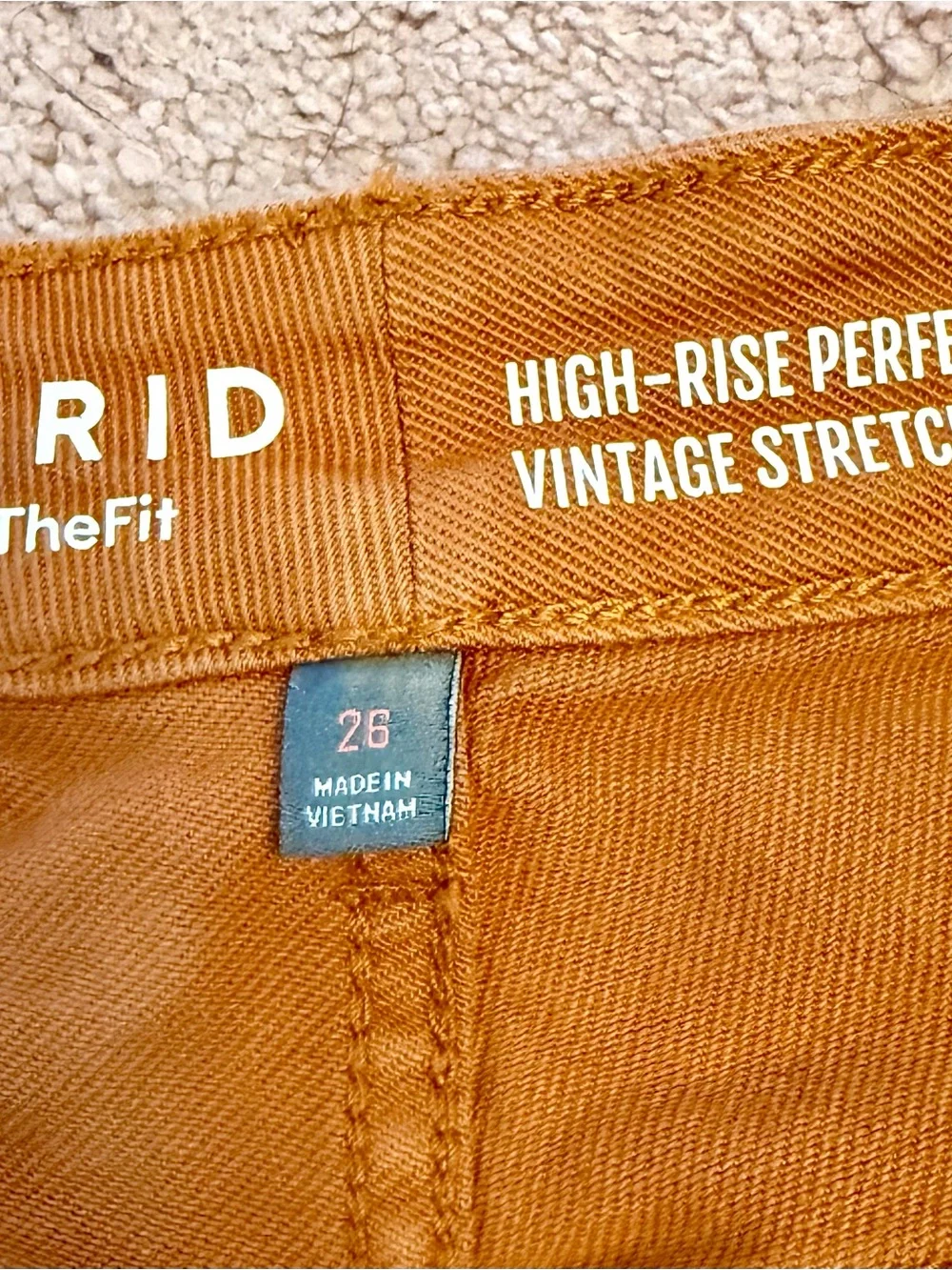 torrid Rust Orange Denim Shorts